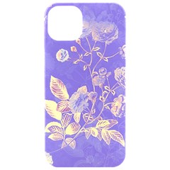 Flower Petal Bouquet Stem Floral Pattern Iphone 15 Pro Black Uv Print Pc Hardshell Case