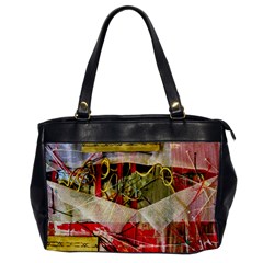 Collage Oversize Office Handbag