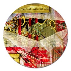 Collage Magnet 5  (round)