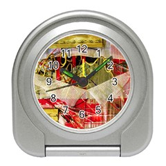 Collage Travel Alarm Clock