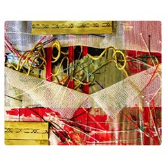 Collage Two Sides Premium Plush Fleece Blanket (teen Size)