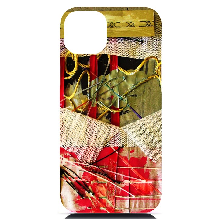 Collage iPhone 14 Plus Black UV Print PC Hardshell Case