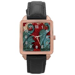 Pxl 20231123 001543615 Rose Gold Leather Watch 