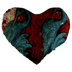 Pxl 20231123 001543615 Large 19  Premium Flano Heart Shape Cushions by bestdesignintheworld