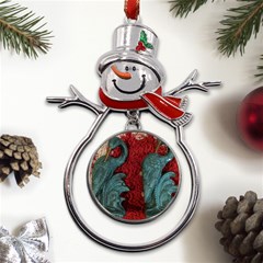 Pxl 20231123 001543615 Metal Snowman Ornament