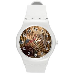 Pxl 20231129 000318816 Round Plastic Sport Watch (m)