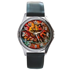 Image Round Metal Watch