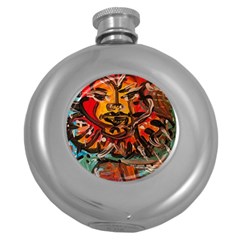 Image Round Hip Flask (5 Oz)