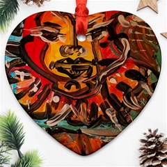 Image Heart Ornament (two Sides)