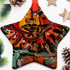 Image Star Ornament (two Sides)