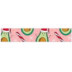 Avo Merry Christmas, Candies, Candy Cane Large Premium Plush Fleece Scarf 