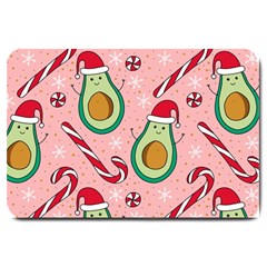 Avo Merry Christmas, Candies, Candy Cane Large Doormat by kyorashop23