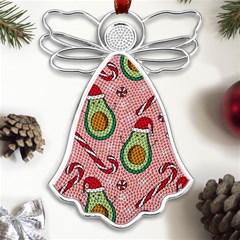 Avo Merry Christmas, Candies, Candy Cane Metal Loving Angel Silver 