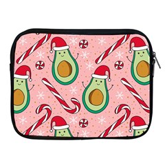 Avo Merry Christmas, Candies, Candy Cane Apple Ipad 2/3/4 Zipper Cases by kyorashop23