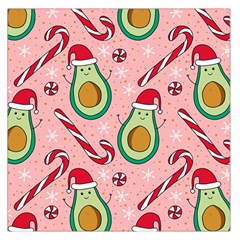 Avo Merry Christmas, Candies, Candy Cane Square Satin Scarf (36  X 36 ) by kyorashop23