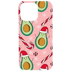 Avo Merry Christmas, Candies, Candy Cane Iphone 15 Pro Max Black Uv Print Pc Hardshell Case by kyorashop23