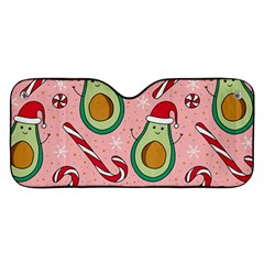 Avo Merry Christmas, Candies, Candy Cane Car Windshield Sunshade