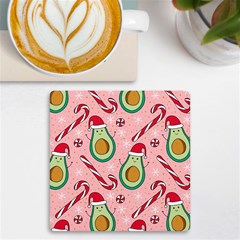 Avo Merry Christmas, Candies, Candy Cane Uv Print Square Tile Coaster  by kyorashop23