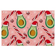 Avo Merry Christmas, Candies, Candy Cane Banner And Sign 6  X 4  by kyorashop23