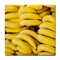 Bananas, Macro, Fruits, Ripe Bananas Tile Coaster