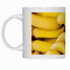 Bananas, Macro, Fruits, Ripe Bananas White Mug