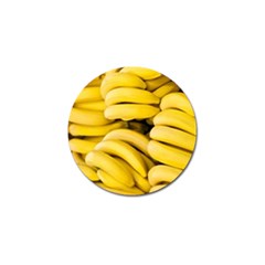 Bananas, Macro, Fruits, Ripe Bananas Golf Ball Marker