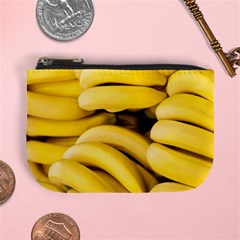 Bananas, Macro, Fruits, Ripe Bananas Mini Coin Purse