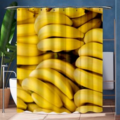 Bananas, Macro, Fruits, Ripe Bananas Shower Curtain 60  X 72  (medium) 