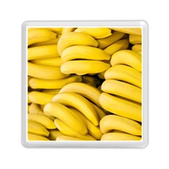 Bananas, Macro, Fruits, Ripe Bananas Memory Card Reader (square)