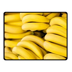 Bananas, Macro, Fruits, Ripe Bananas Two Sides Fleece Blanket (small)