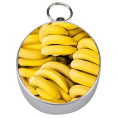 Bananas, Macro, Fruits, Ripe Bananas Silver Compasses