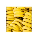 Bananas, Macro, Fruits, Ripe Bananas Satin Bandana Scarf 22  x 22  Front