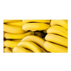 Bananas, Macro, Fruits, Ripe Bananas Satin Shawl 45  X 80 