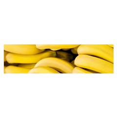 Bananas, Macro, Fruits, Ripe Bananas Oblong Satin Scarf (16  X 60 )