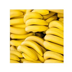 Bananas, Macro, Fruits, Ripe Bananas Square Satin Scarf (30  X 30 )