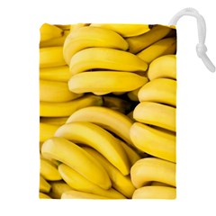 Bananas, Macro, Fruits, Ripe Bananas Drawstring Pouch (4xl)