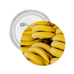 Bananas, Macro, Fruits, Ripe Bananas 2.25  Buttons Front