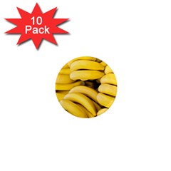 Bananas, Macro, Fruits, Ripe Bananas 1  Mini Magnet (10 Pack) 