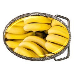 Bananas, Macro, Fruits, Ripe Bananas Belt Buckles