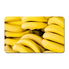 Bananas, Macro, Fruits, Ripe Bananas Magnet (rectangular)