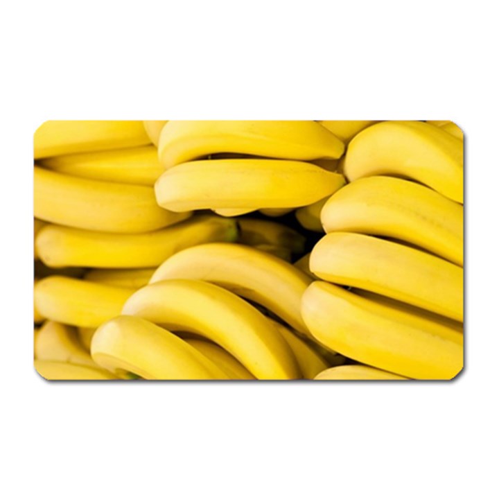 Bananas, Macro, Fruits, Ripe Bananas Magnet (Rectangular)