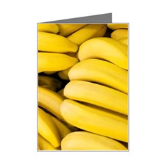 Bananas, Macro, Fruits, Ripe Bananas Mini Greeting Card