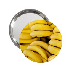 Bananas, Macro, Fruits, Ripe Bananas 2 25  Handbag Mirrors by kyorashop23