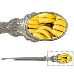 Bananas, Macro, Fruits, Ripe Bananas Letter Opener