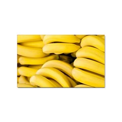 Bananas, Macro, Fruits, Ripe Bananas Sticker (rectangular) by kyorashop23