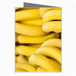 Bananas, Macro, Fruits, Ripe Bananas Greeting Card Right