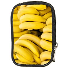 Bananas, Macro, Fruits, Ripe Bananas Compact Camera Leather Case