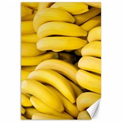 Bananas, Macro, Fruits, Ripe Bananas Canvas 12  X 18 