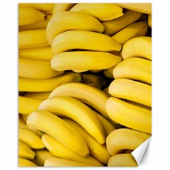 Bananas, Macro, Fruits, Ripe Bananas Canvas 11  X 14 