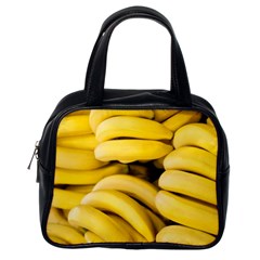 Bananas, Macro, Fruits, Ripe Bananas Classic Handbag (one Side)